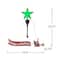 Mr. Christmas Animated Grinch Sleigh Tree Topper with Banner